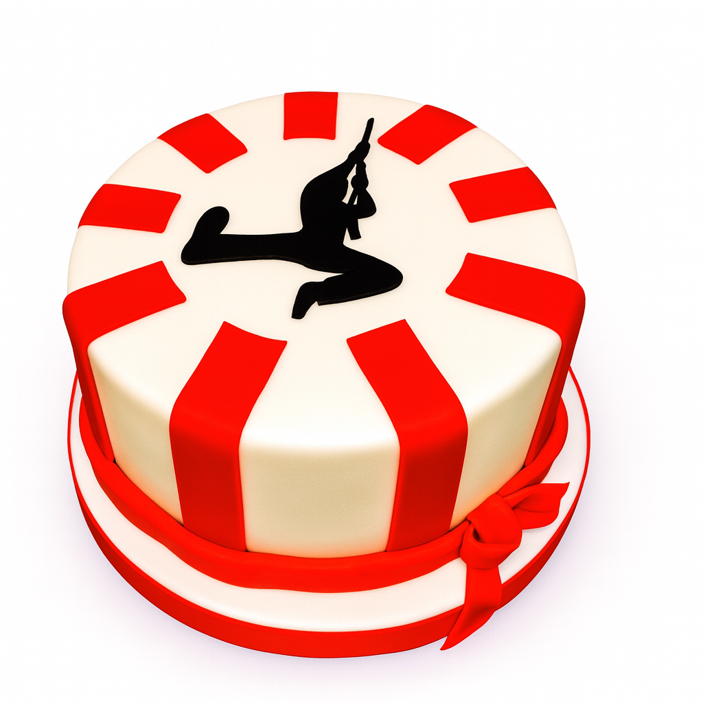 Ninja Birthday Cake
