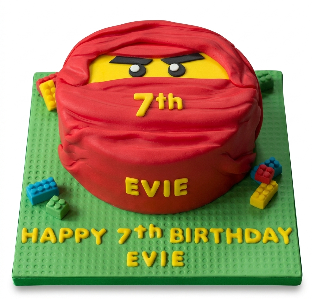 Ninjago Kids Birthday Cake