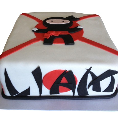 Ninjas Birthday Cake