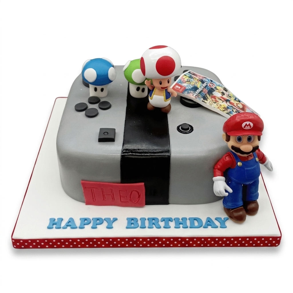 Nintendo Switch Gaming Birthday Cake
