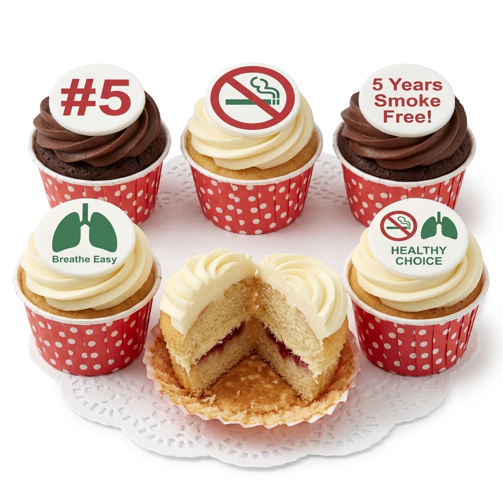 Smoke Free Celebration Cupcakes