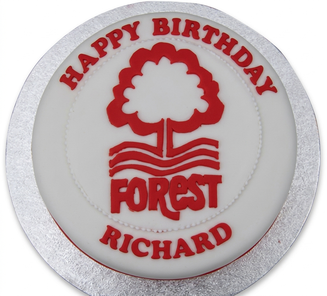Nottingham Forest Football Birthday Cake