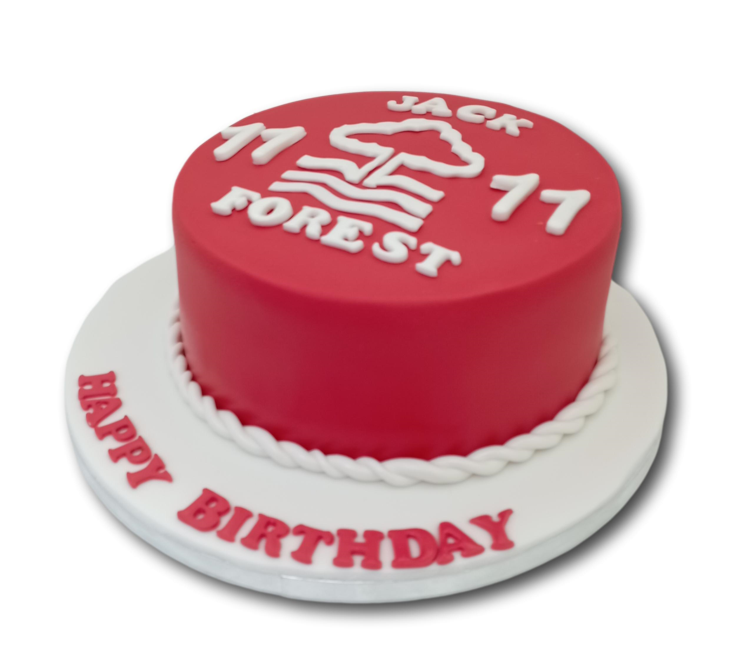 Nottingham forest cake