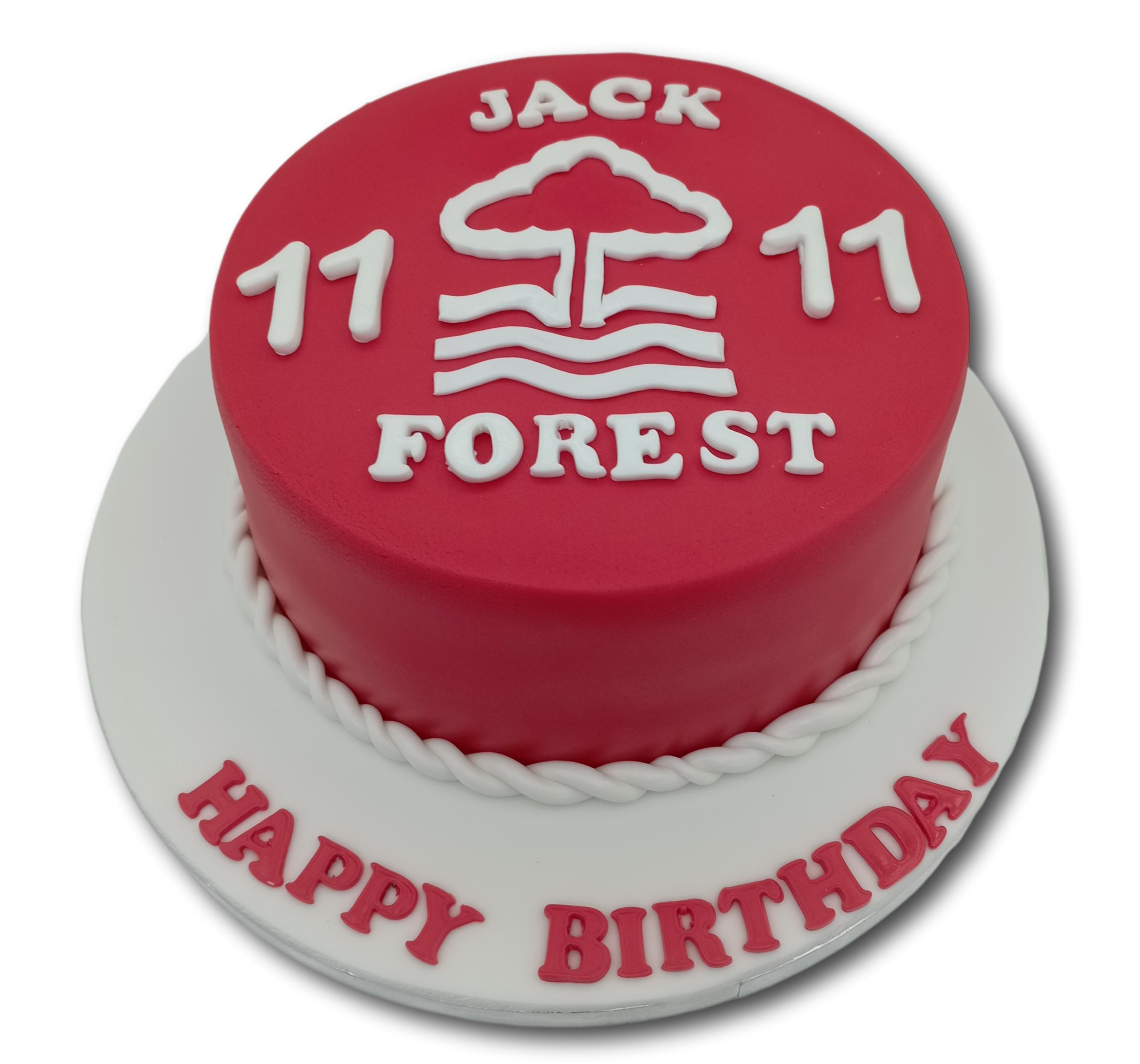 Nottingham forest cake