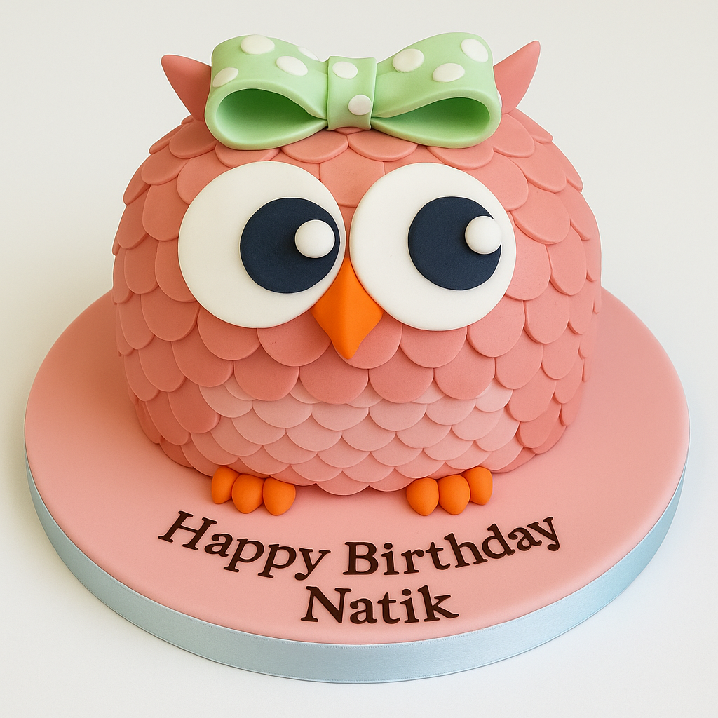 Owl Cake