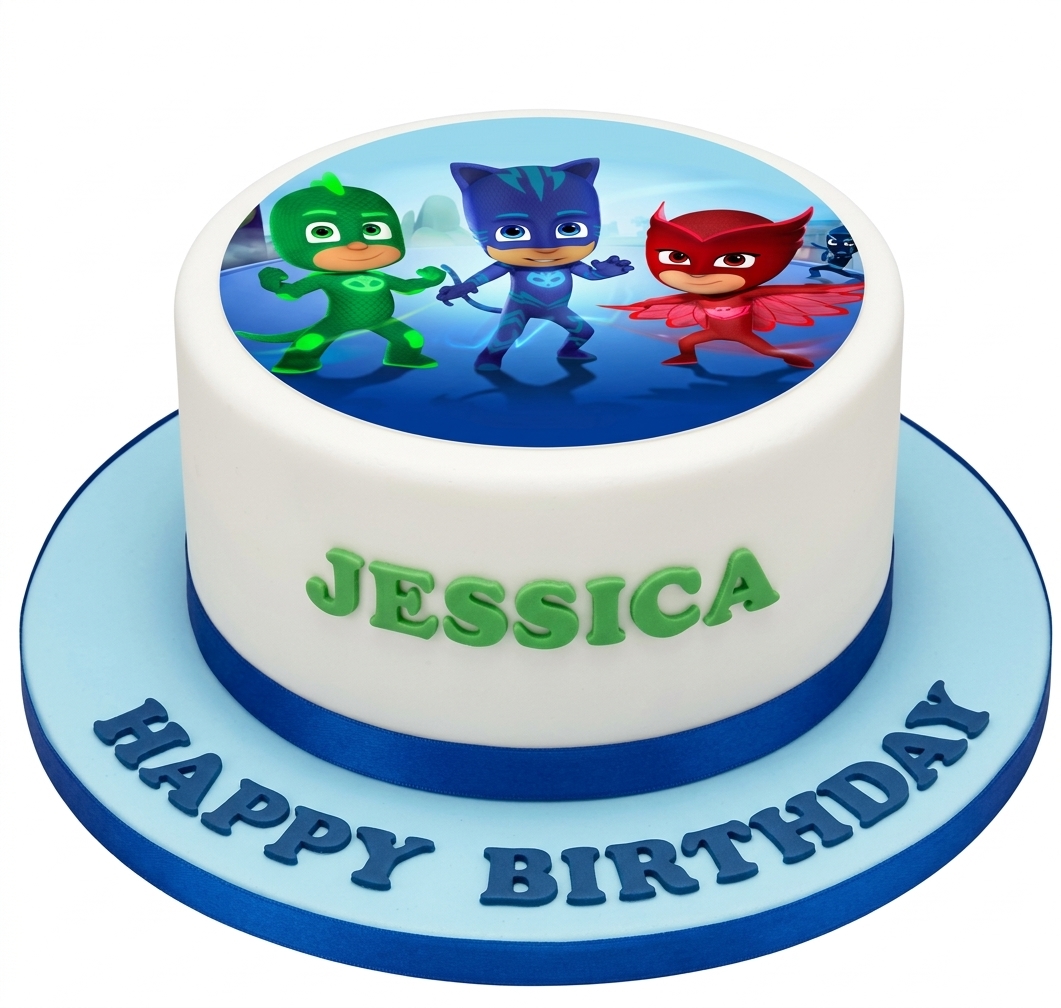 PJ Masks Birthday Cake
