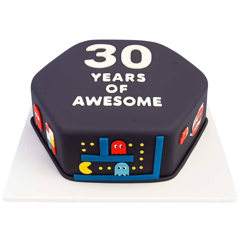 Pacman Birthday Cake