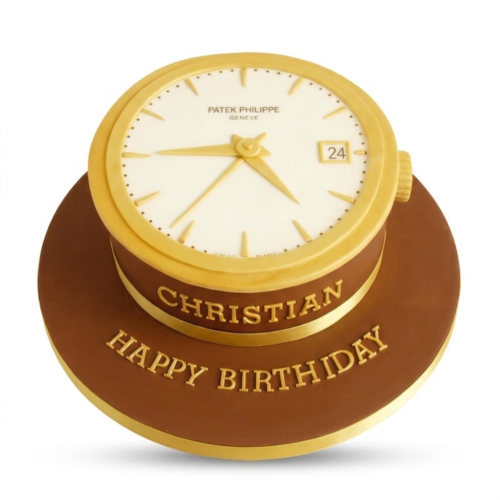 Patek Philippe Watch Birthday Cake