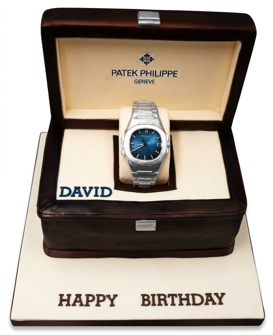 Patek Philippe Watch Box Birthday Cake