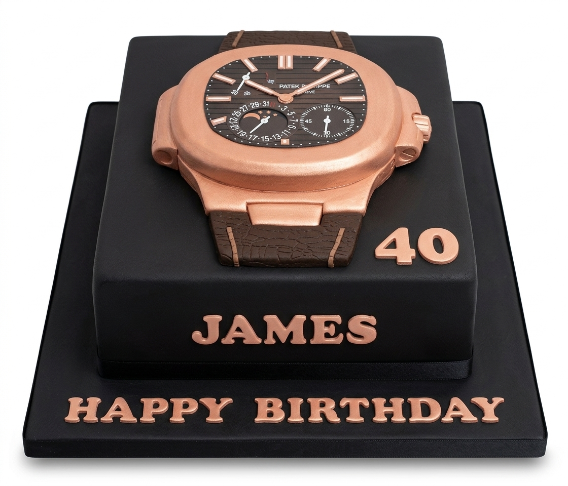Patek Philippe Watch Birthday Cake