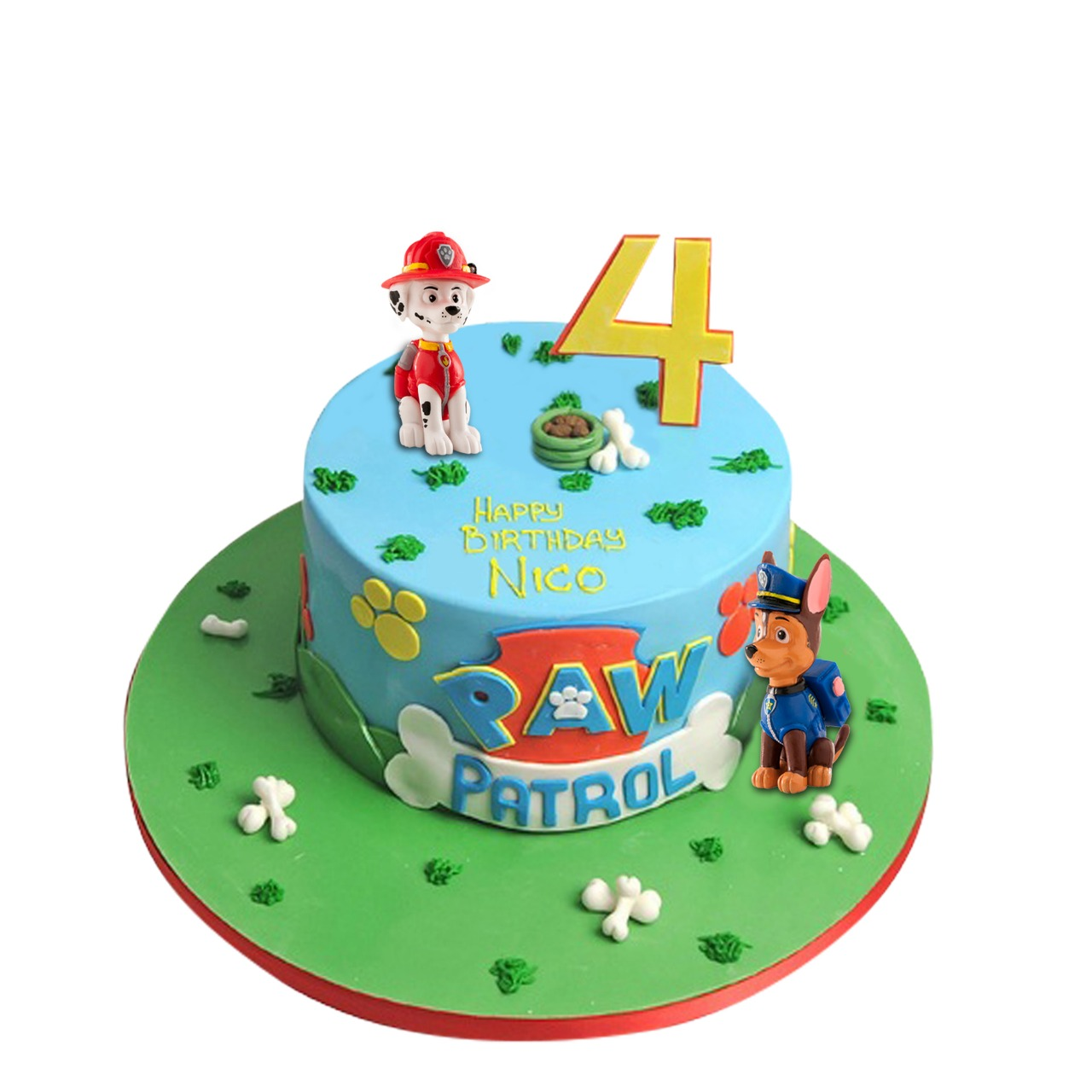 Boy Birthday Paw Patrol Cake | vlr.eng.br