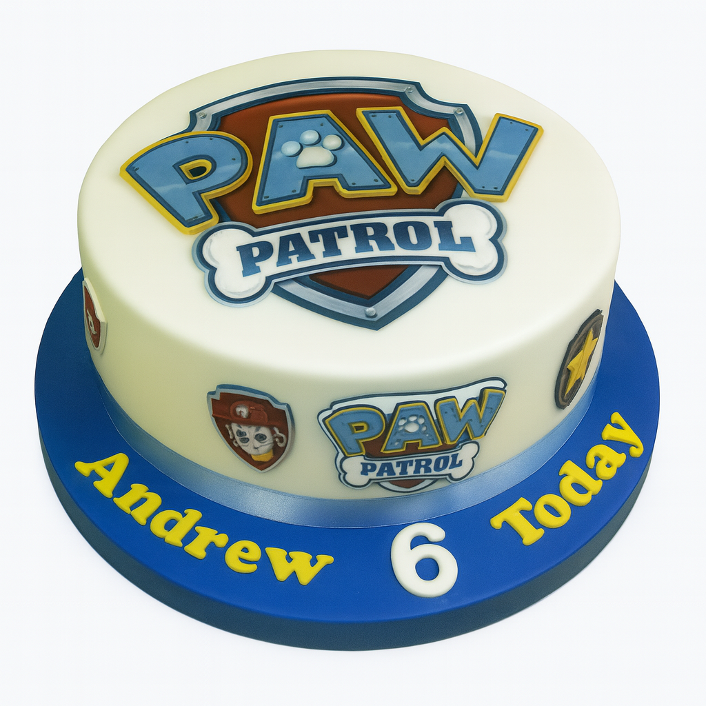 Paw Patrol Birthday Cake