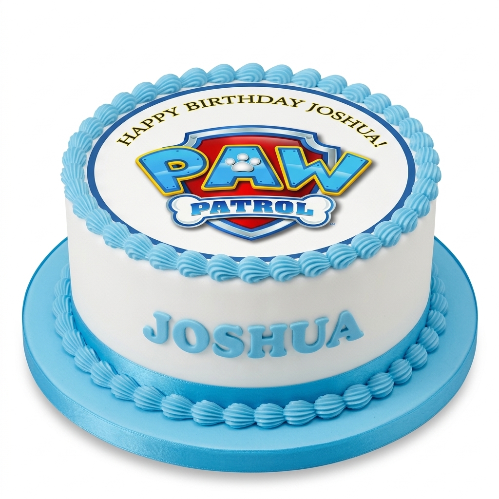 Paw Patrol Kids Birthday Cake