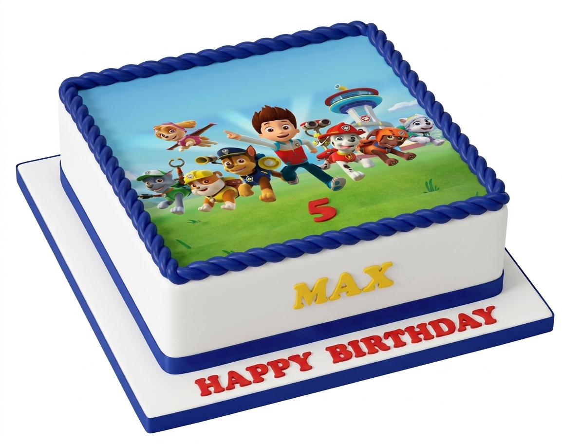 Paw Patrol Birthday Cake | Customisable Kids Cake