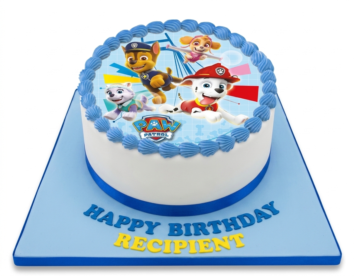 Paw Patrol Kids Birthday Cake