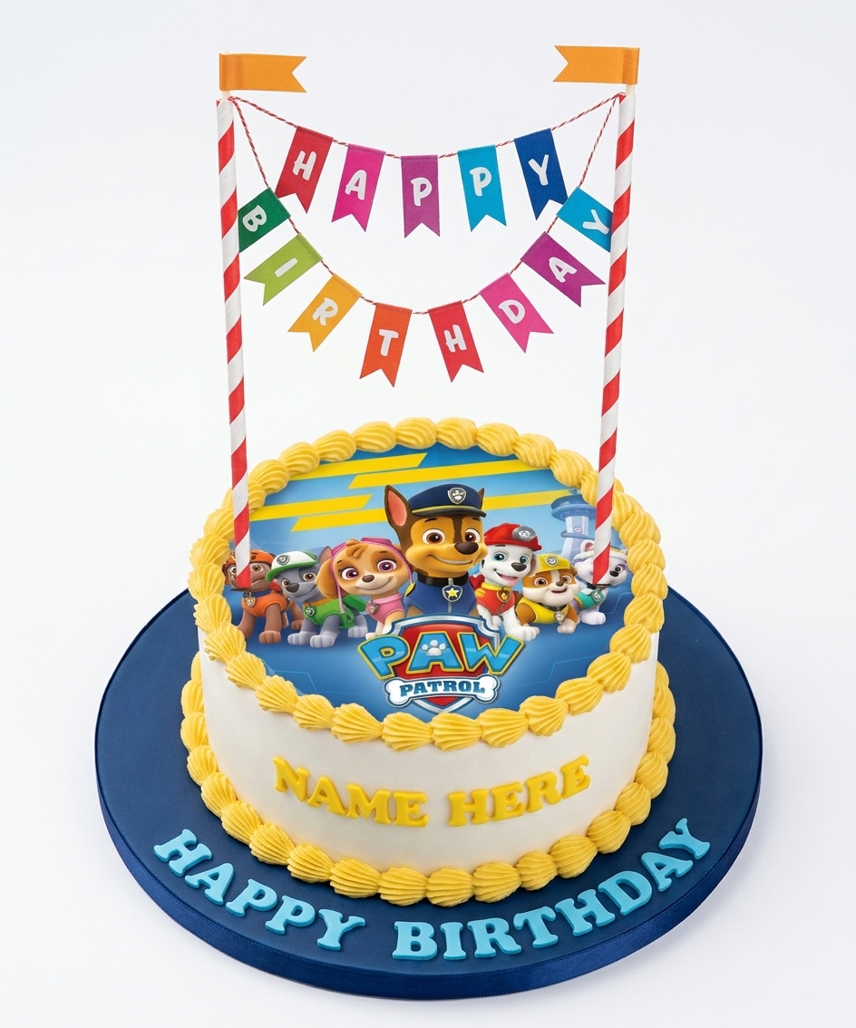 Paw Patrol Birthday Cake