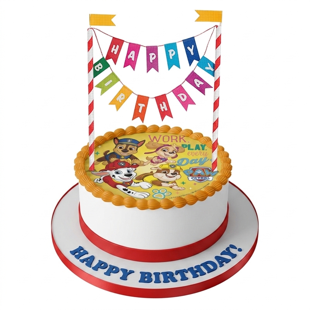 Paw Patrol Kids Birthday Cake