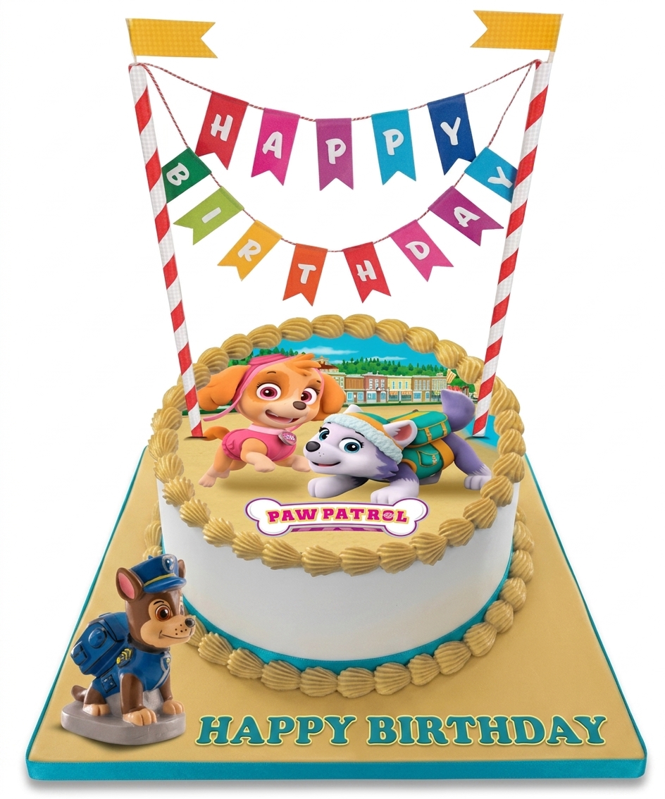 Paw Patrol Birthday Cake