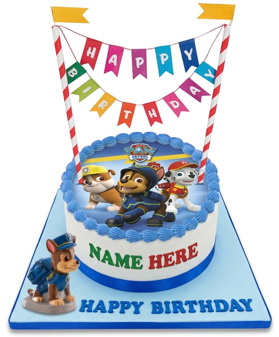 Paw Patrol Birthday Cake