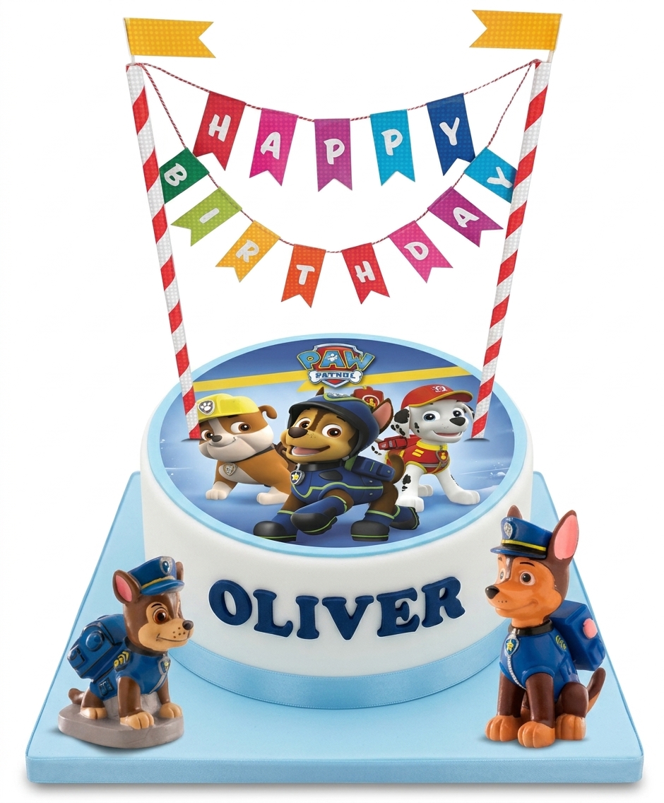 Paw Patrol Kids Birthday Cake
