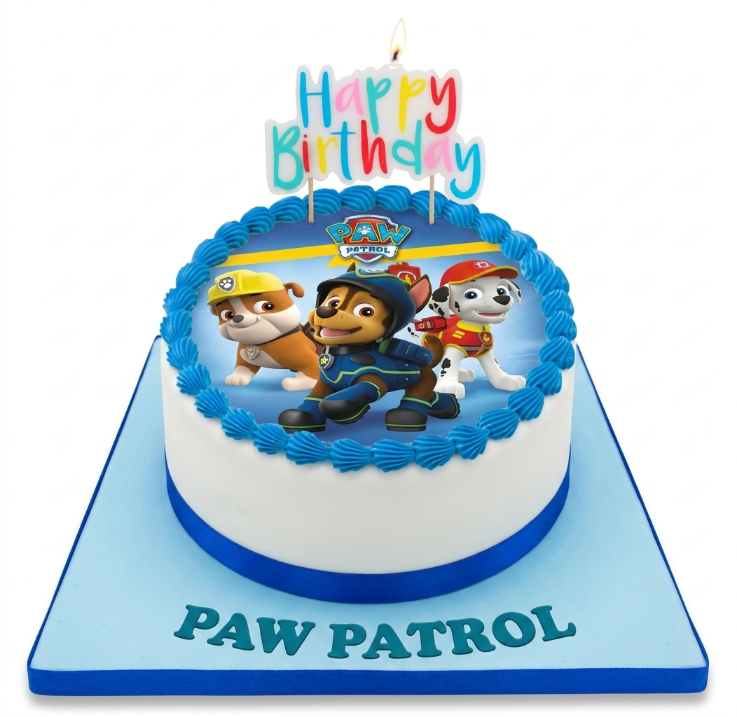 Paw Patrol Kids Birthday Cake