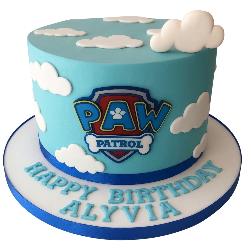 Paw Patrol Birthday Cake