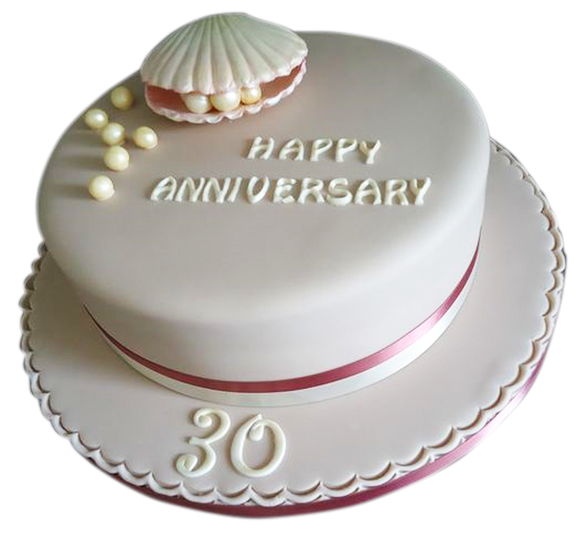 Pearl anniversary cake Pearl anniversary cake