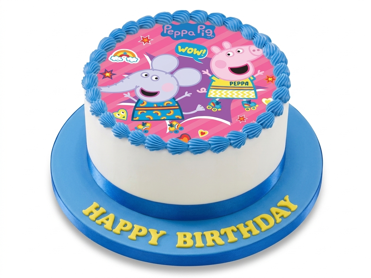 Peppa Pig Birthday Cake