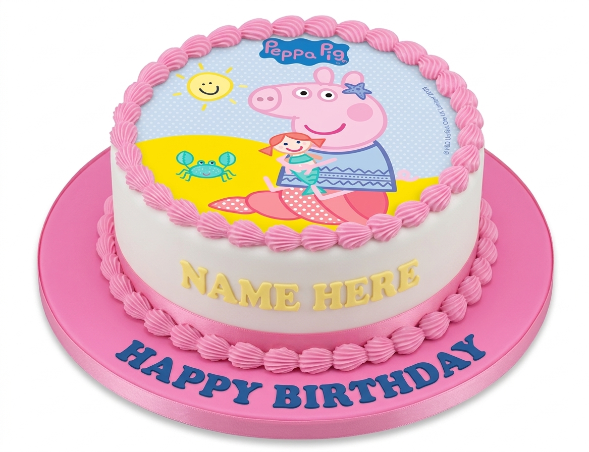 Peppa Pig Birthday Cake
