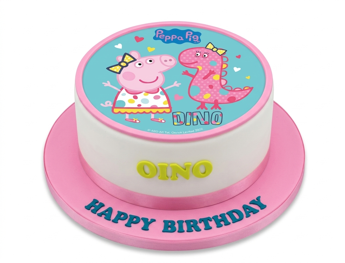 Peppa Pig Birthday Cake for Kids