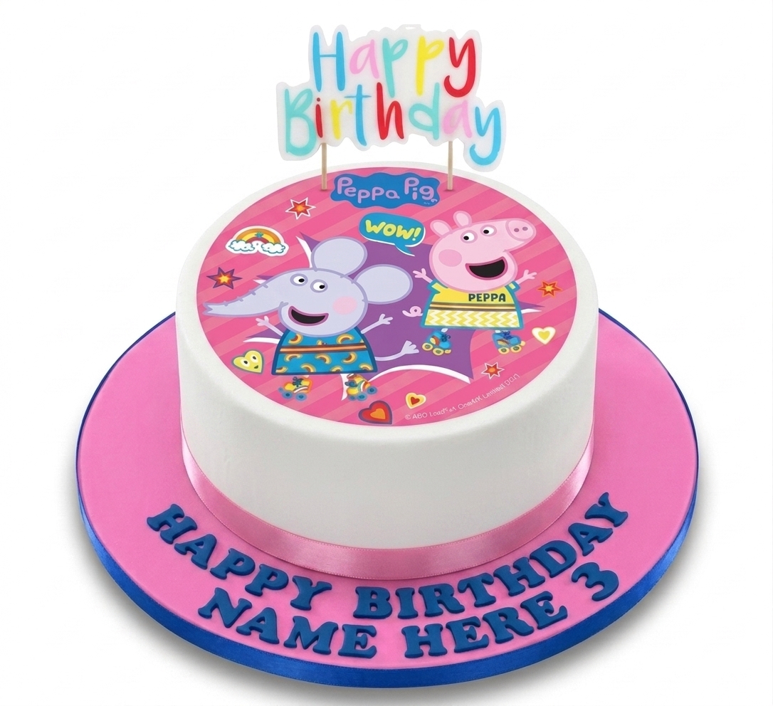 Peppa Pig Kids Birthday Cake