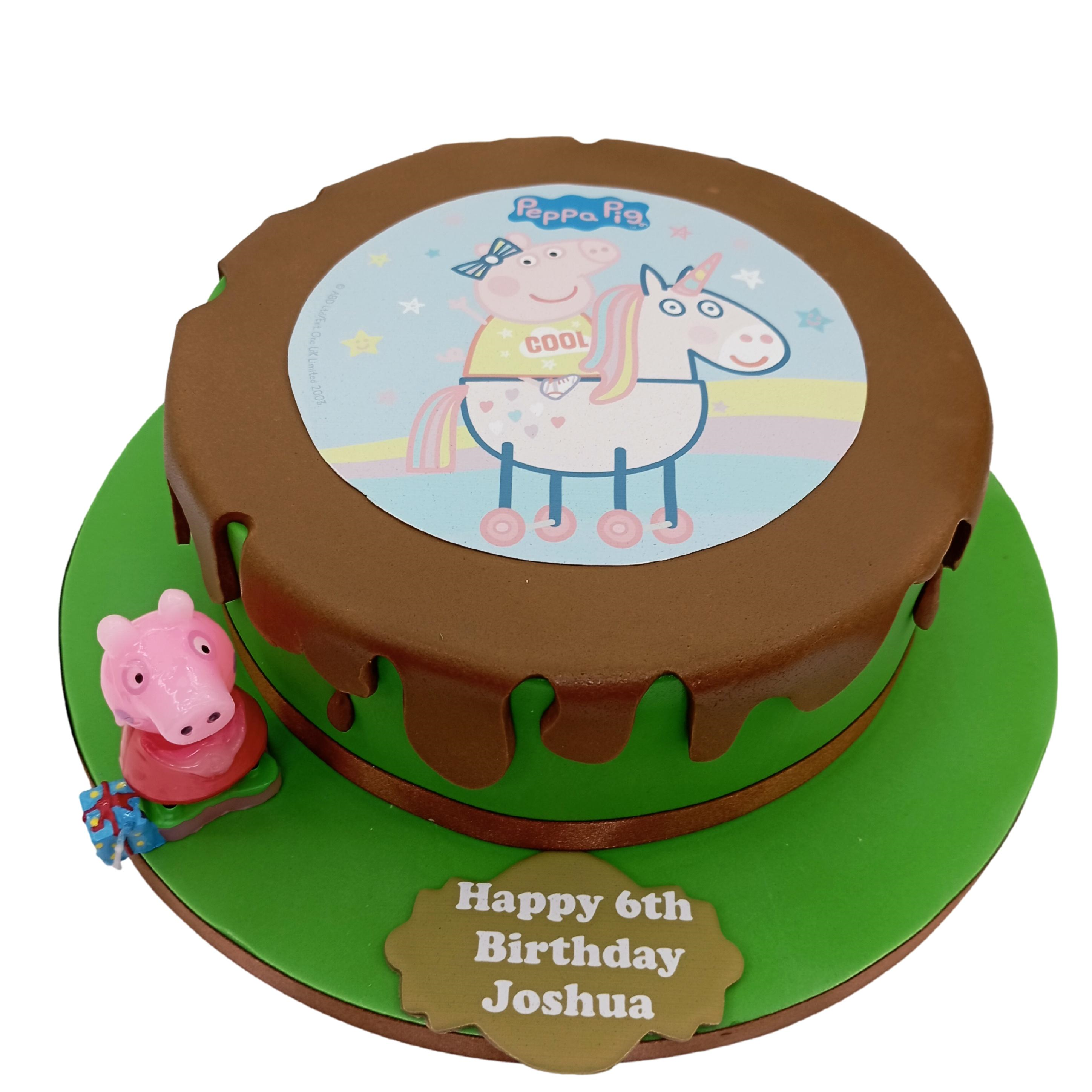 Peppa Pig Themed Cake 