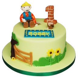 Personalised Bob the Builder Birthday Cake