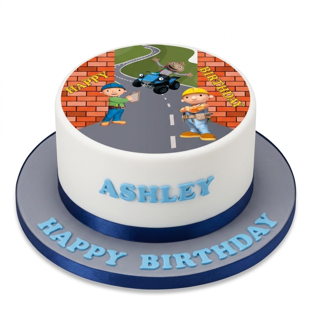 Bob the Builder Birthday Cake