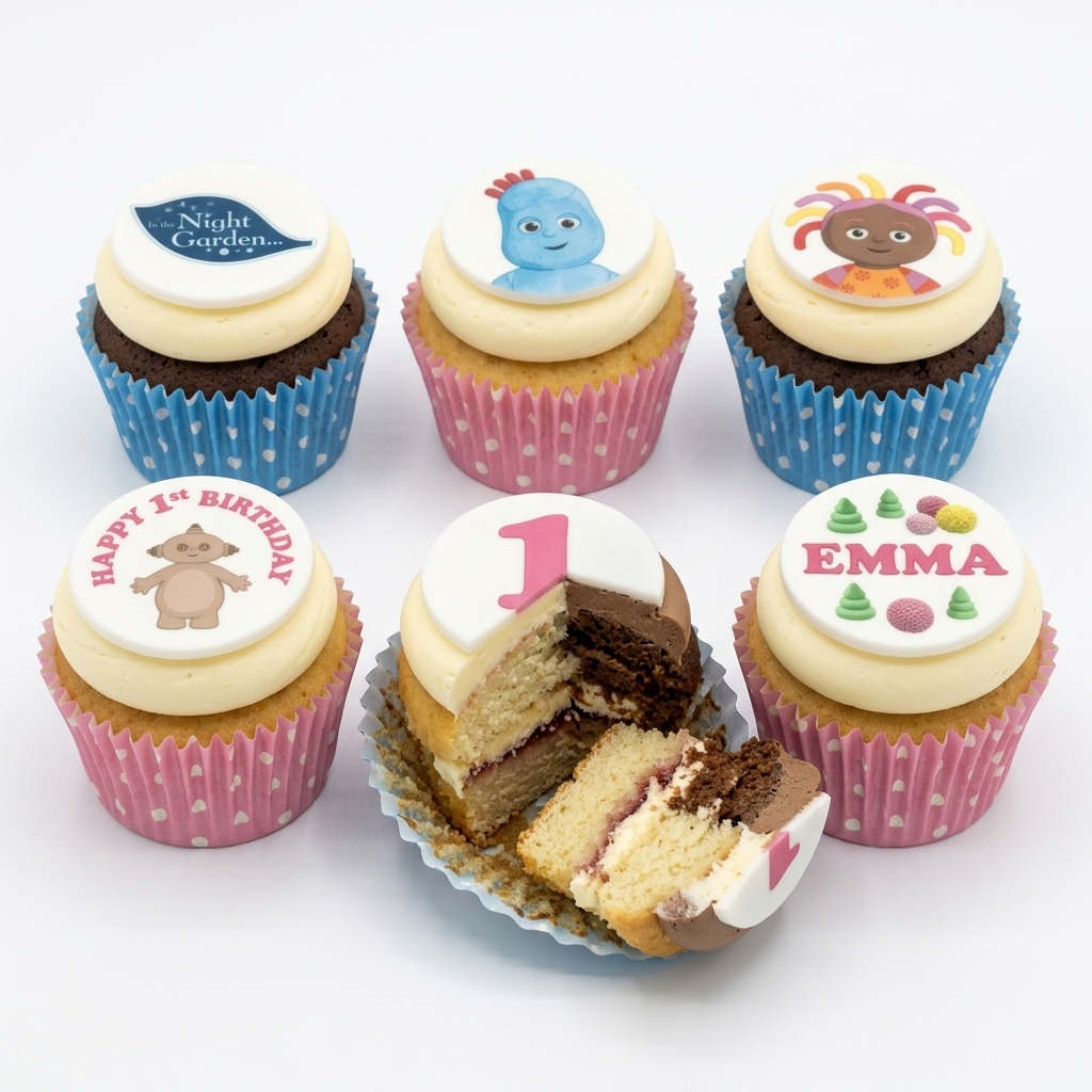 In the Night Garden Birthday Cupcakes