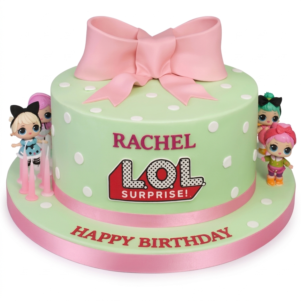 LOL Surprise! Birthday Cake for Girls
