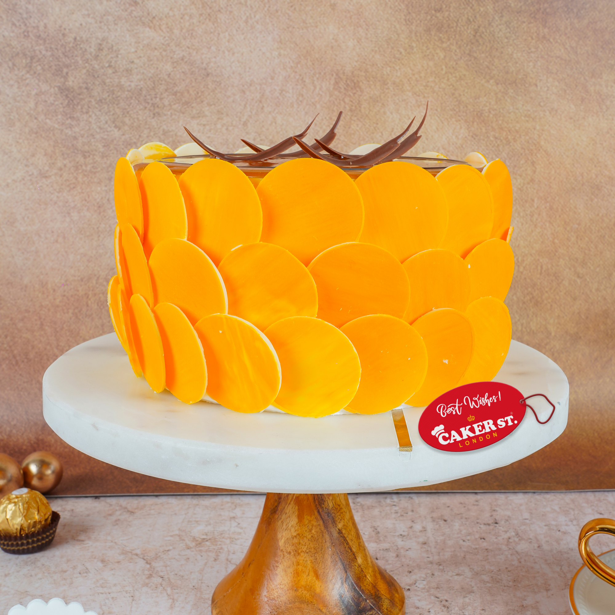 Petal butterscotch Dream Cake 