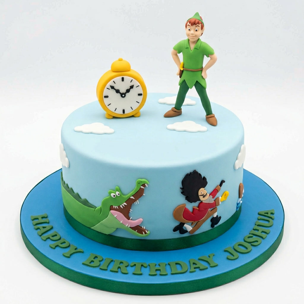 Peter Pan Birthday Cake