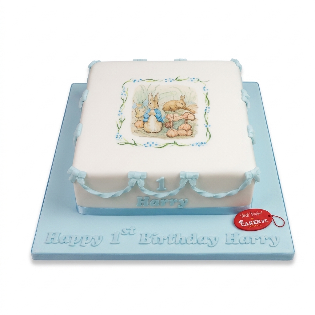 Peter Rabbit 1st Birthday Cake