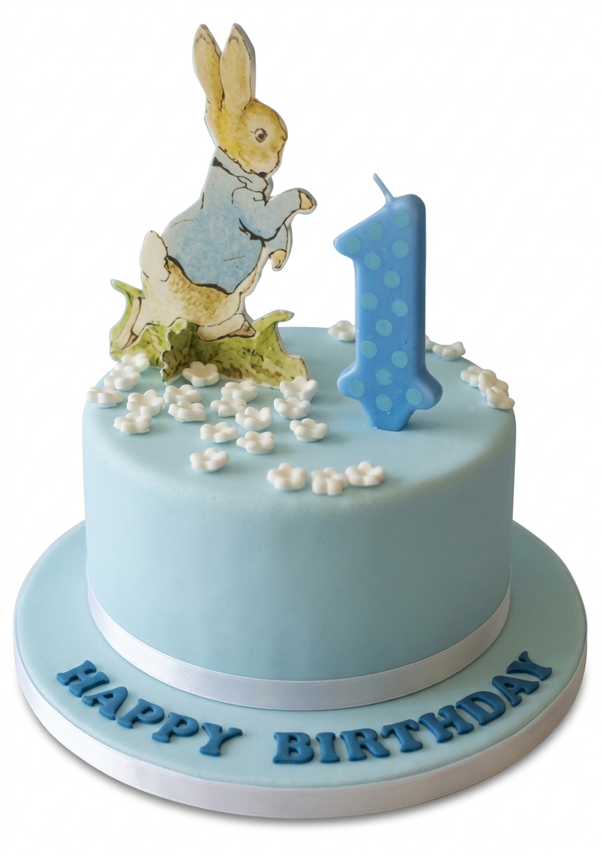 Peter Rabbit 1st Birthday Cake