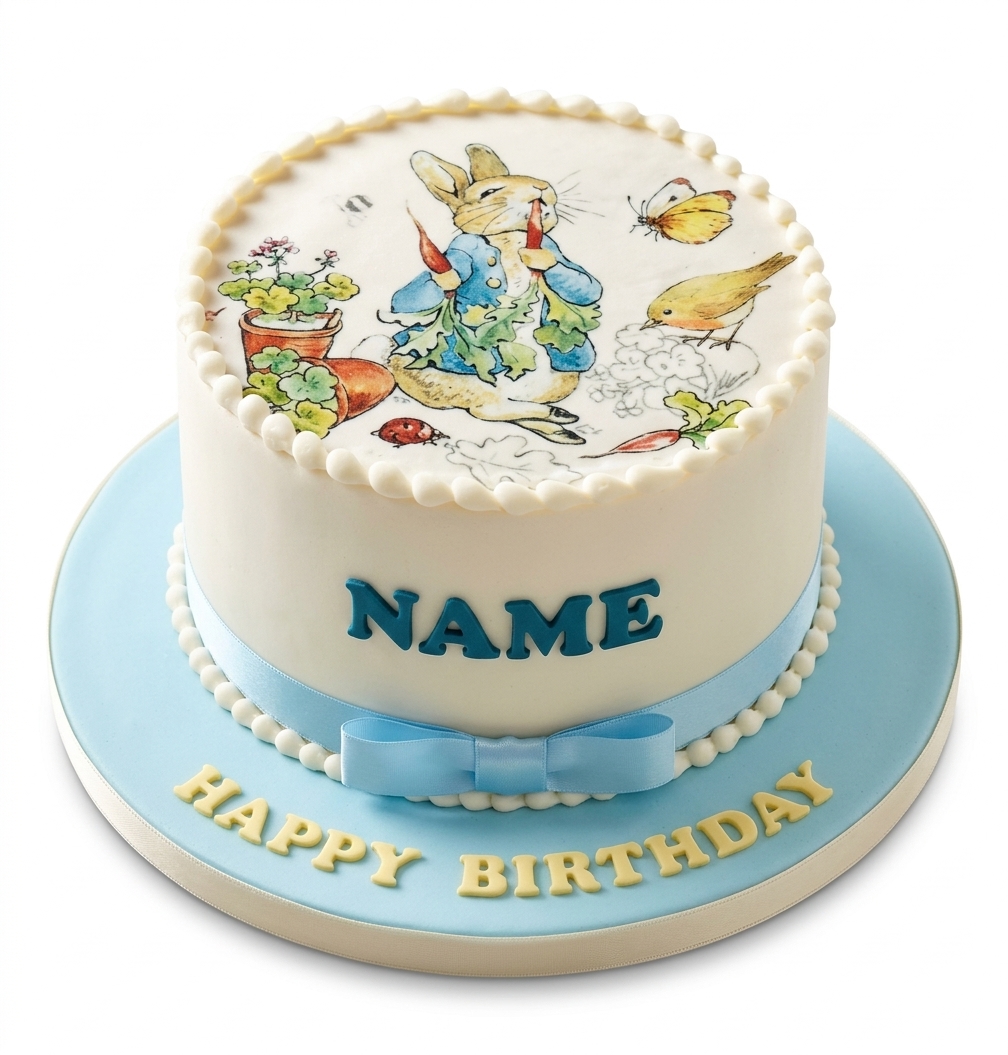 Peter Rabbit Birthday Cake
