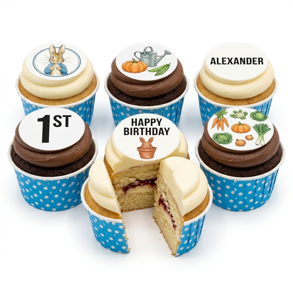 Peter Rabbit & Friends Birthday Cupcakes