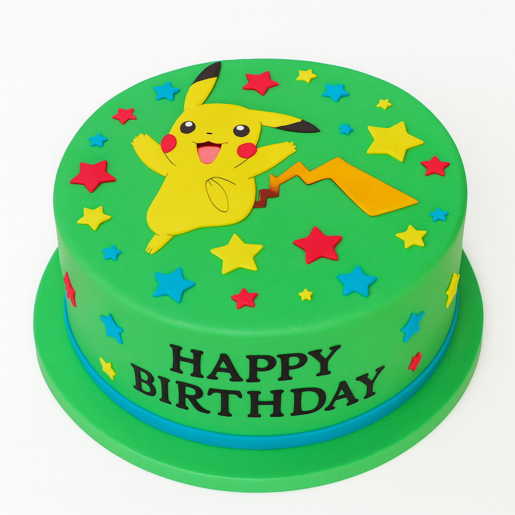 Pikachu Cake
