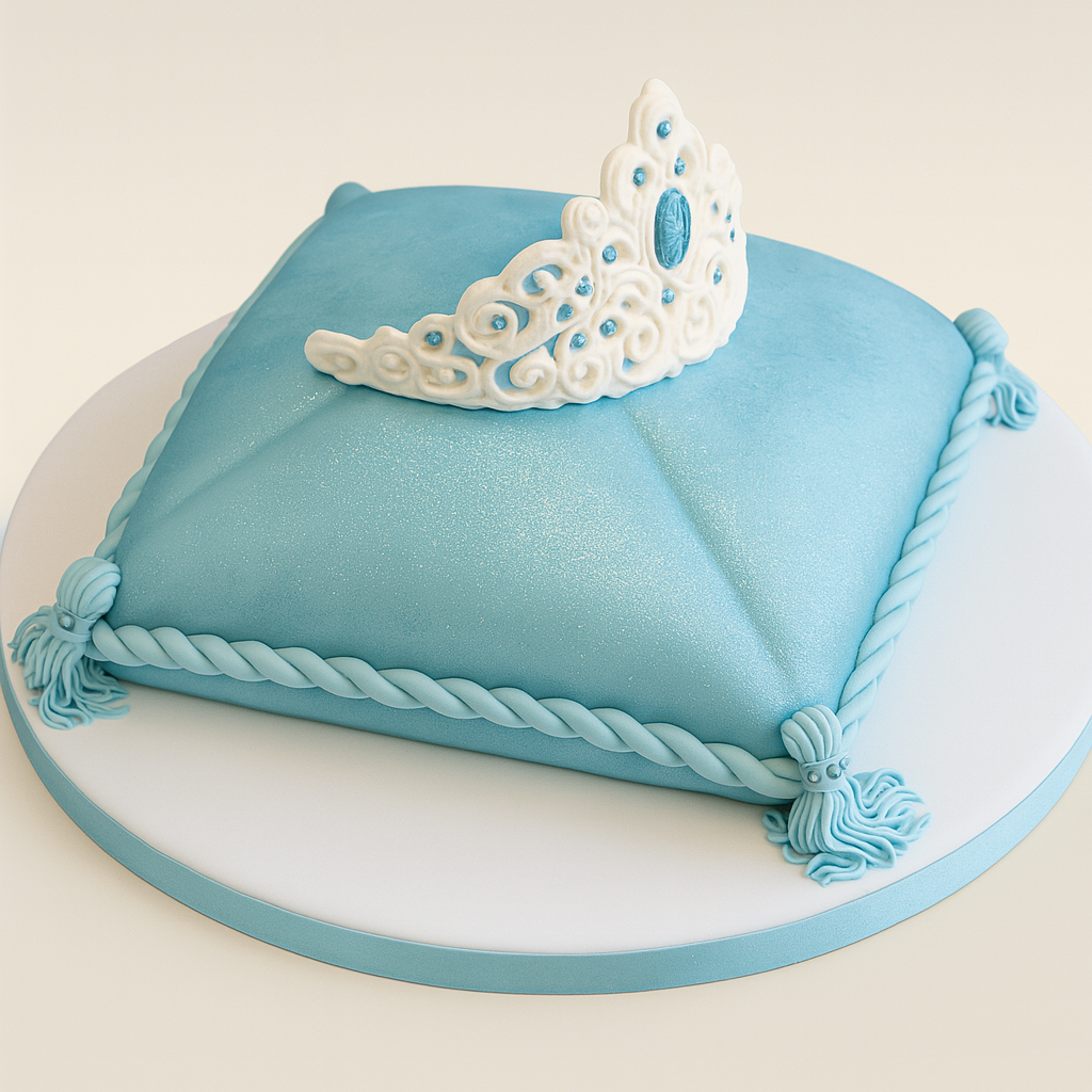 Princess Tiara Birthday Cake for Girls