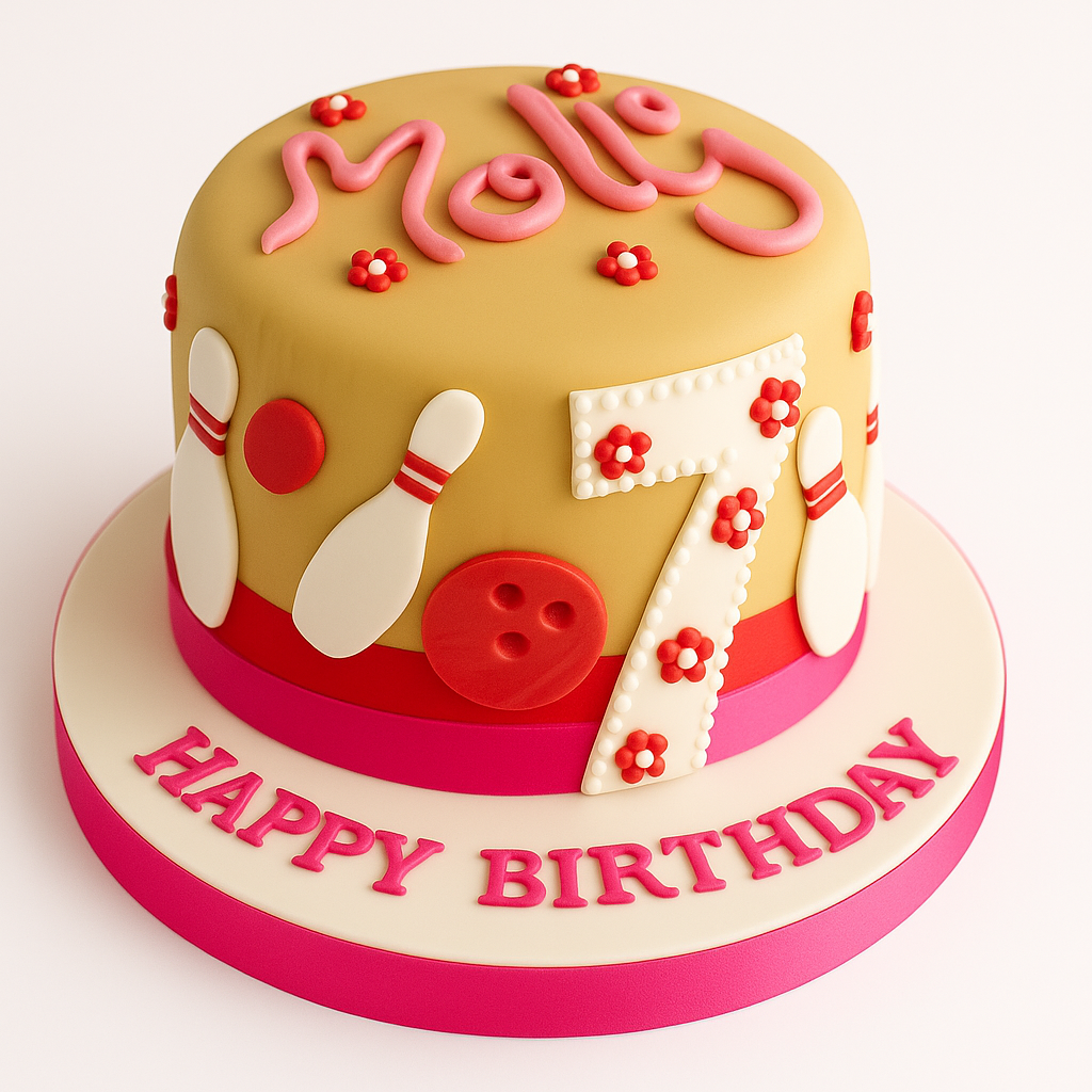 Pin ball cake