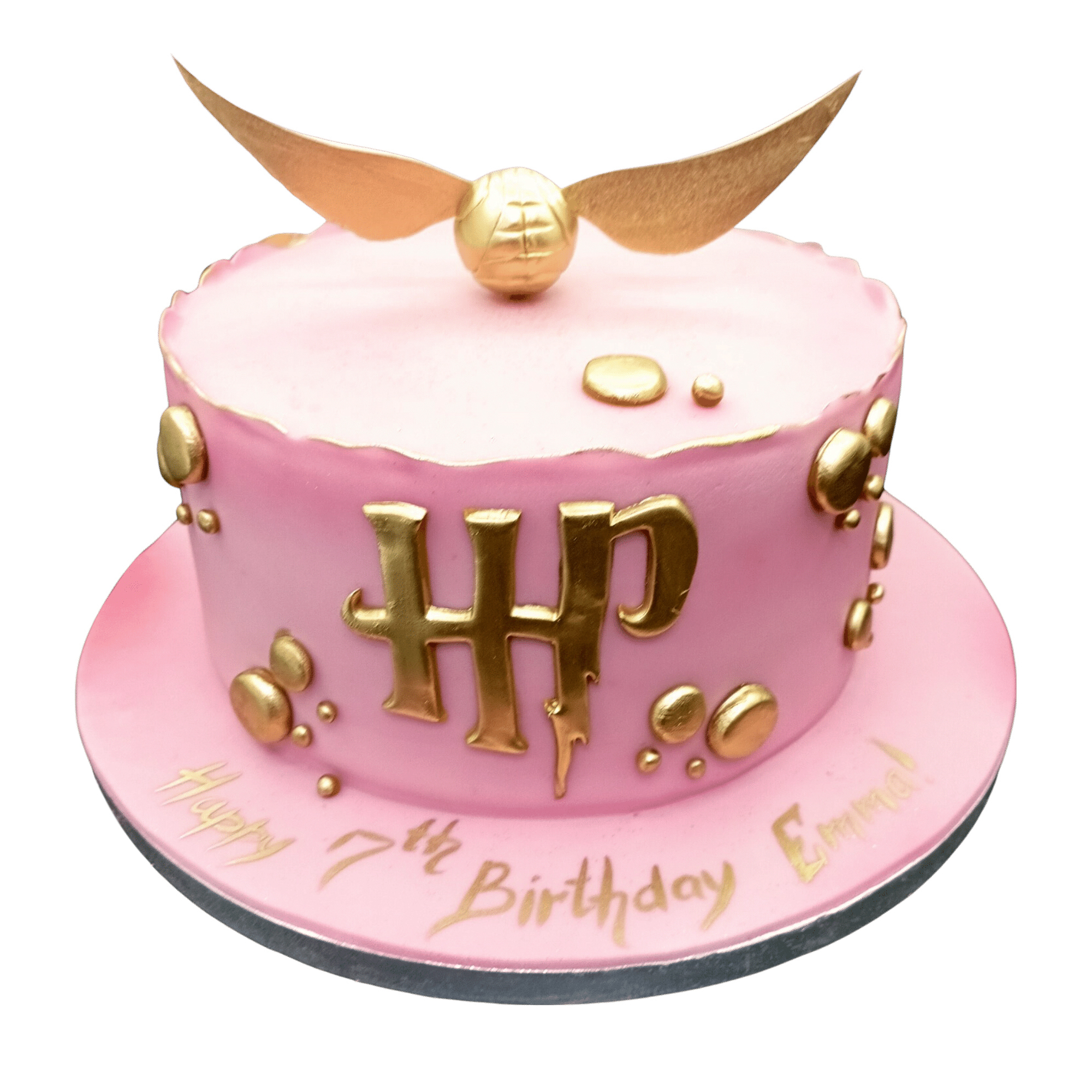 Pink Harry Potter Cake
