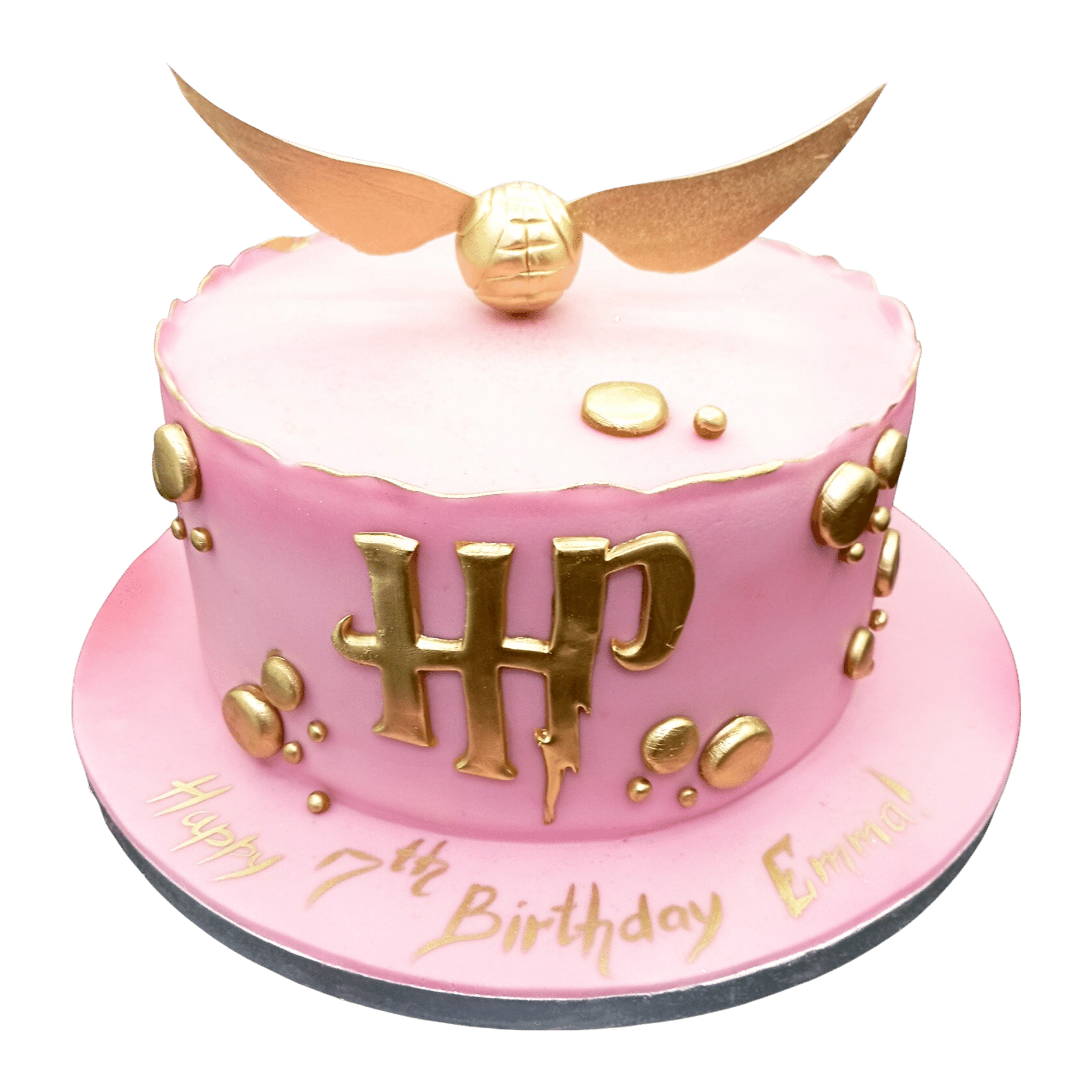 Pink Harry Potter Cake