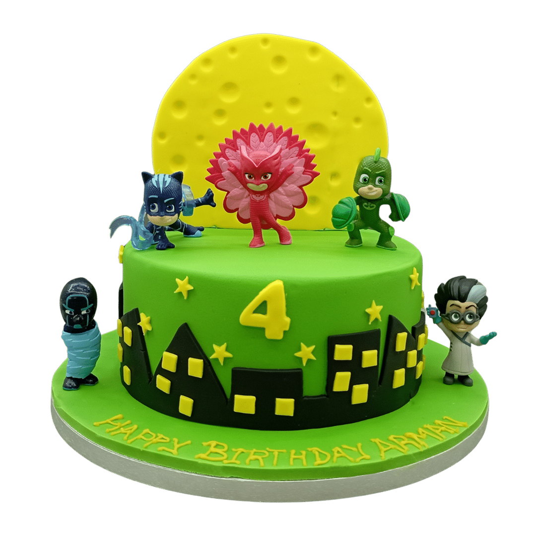 PJ Mask Birthday Cake