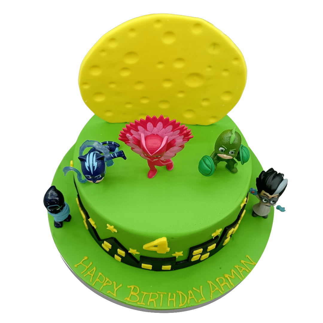 PJ Mask Birthday Cake