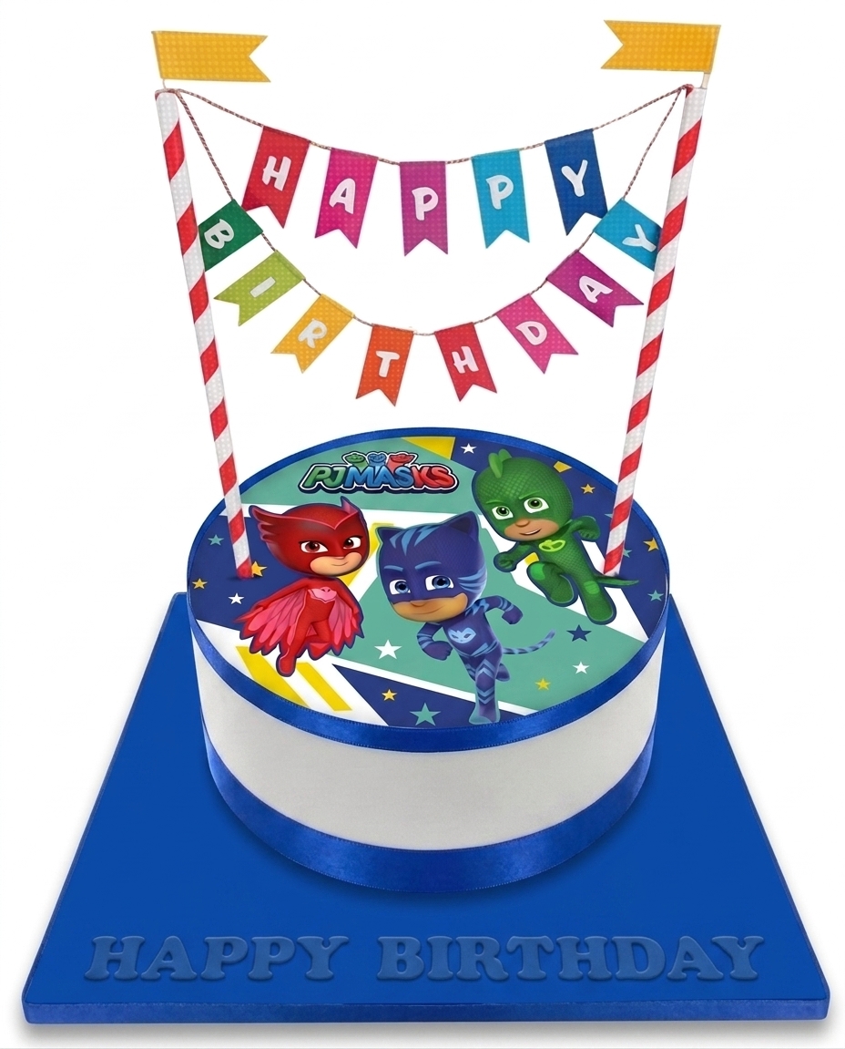 PJ Masks Birthday Cake